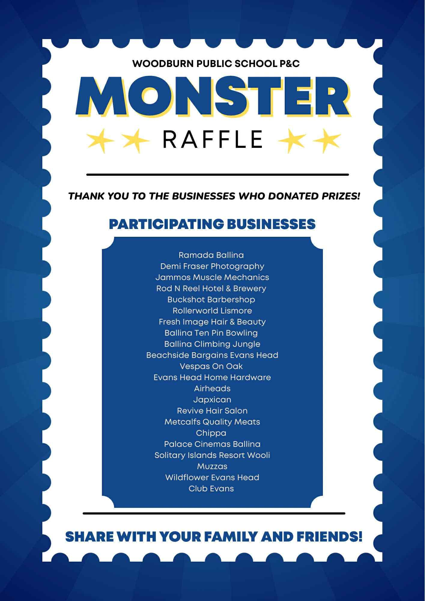 Woodburn PS P&C Raffle Woodburn PS P&C Raffle